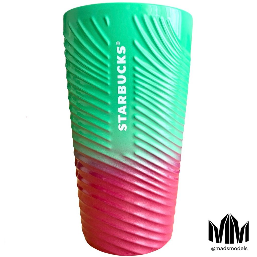 Starbucks l NWT Spring 2023 Petunia Ombré Ceramic Double Walled 12 oz. Tumbler